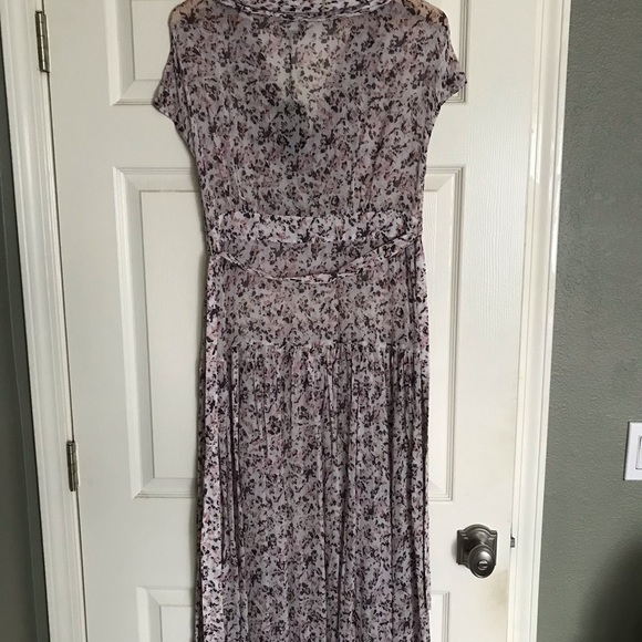 NWT AllSaints “Alex Freefall” dress chalk white L - Picture 5 of 10